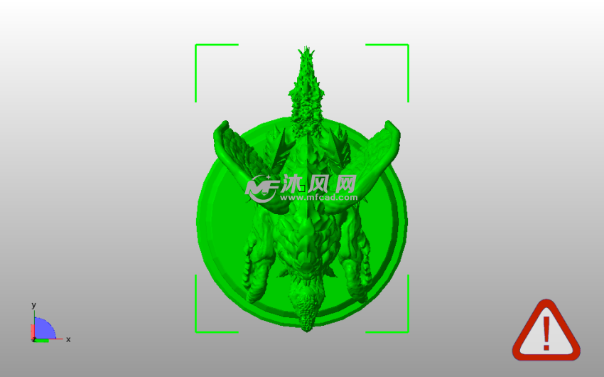 拜亚基模型俯视图