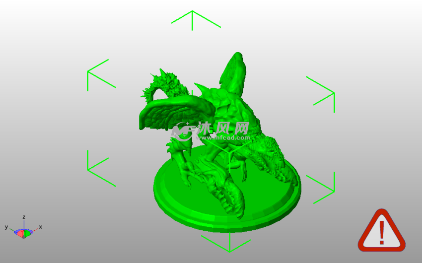 拜亚基模型斜视图