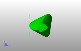 北欧风花瓶俯视图