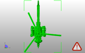 变形直升飞机俯视图