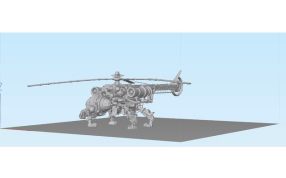 变形直升飞机效果图