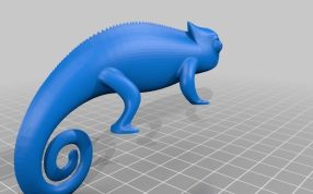 蜥蜴stl模型
