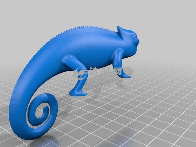 蜥蜴stl模型