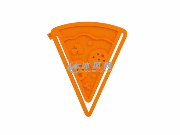 冰激凌书签实物图