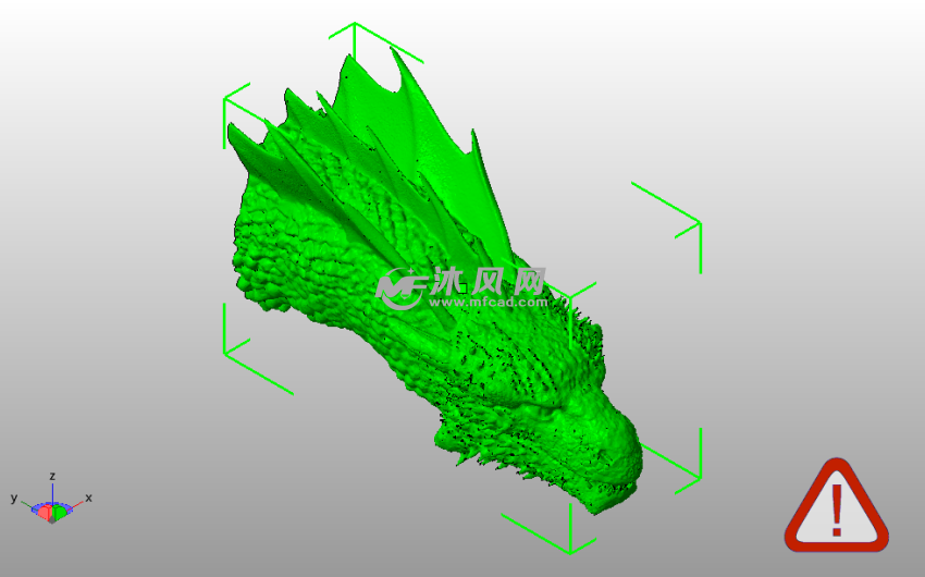 冰与火丹妮莉丝·坦格利安坐骑龙龙头斜视图