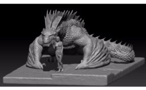 冰与火丹妮莉丝·坦格利安坐骑龙效果图