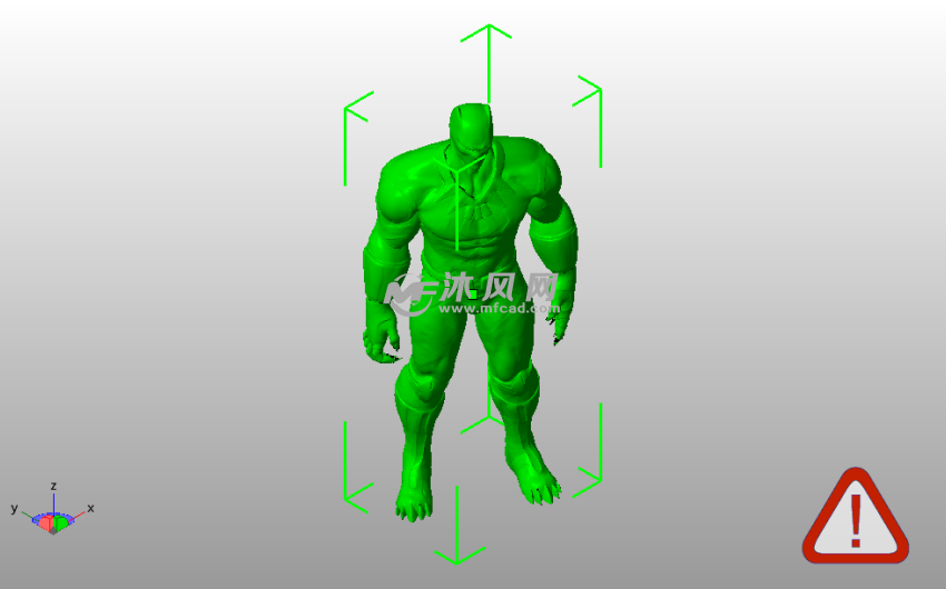 超级英雄Black Panther斜视图