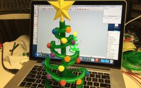 钢珠玄幻轨道圣诞树版