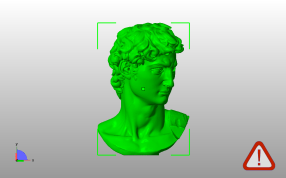 大卫T-800半身像斜视图