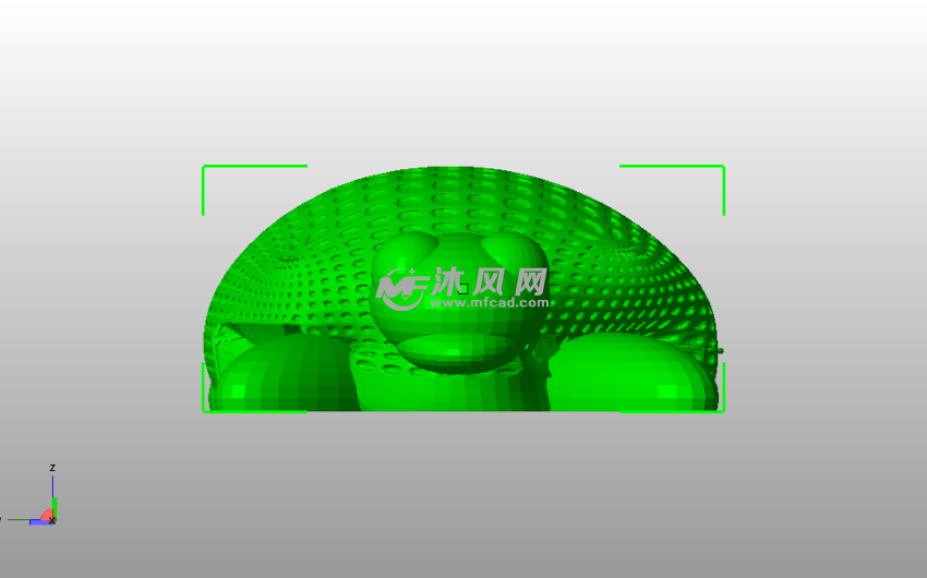 大乌龟模型主视图