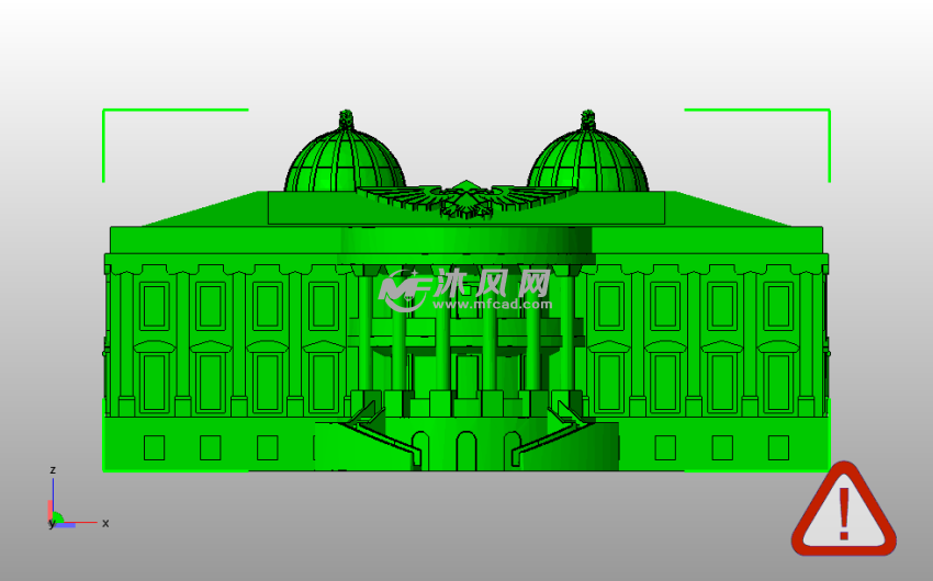 帝国总督办公楼主视图