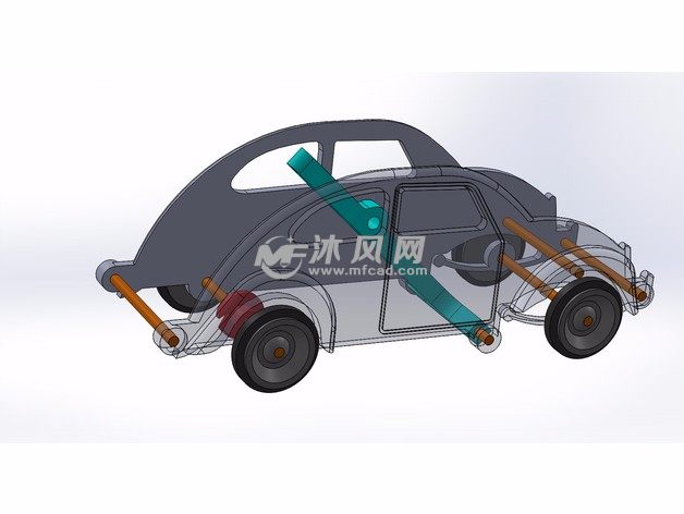 发射小汽车效果图