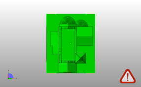 古埃及教堂俯视图