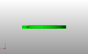 汉密尔顿LOGO钥匙链侧视图