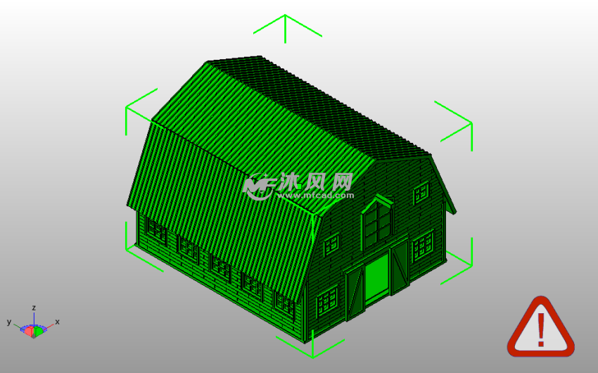 行尸走肉小房子斜视图