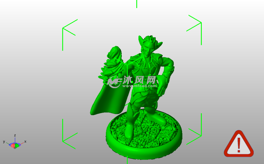 精灵装甲法师斜视图