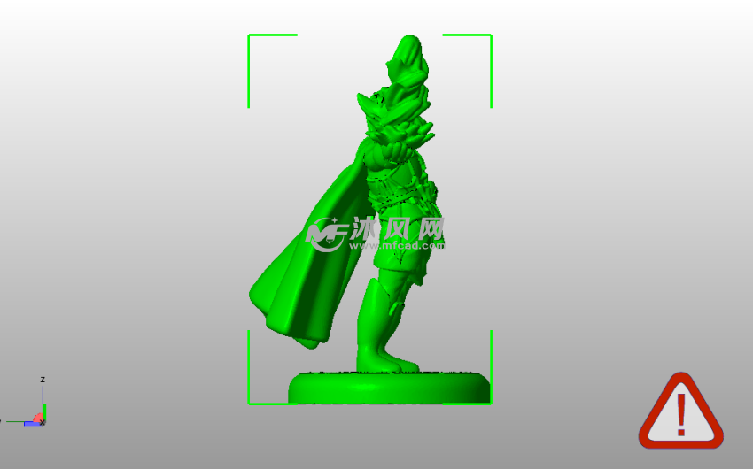 精灵装甲法师侧视图