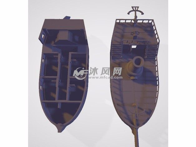 龙邪飞艇俯视图