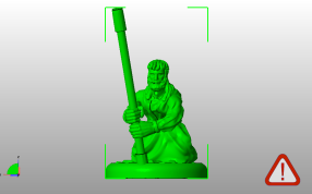 爬行的老人主视图