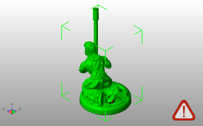 爬行的老人斜视图
