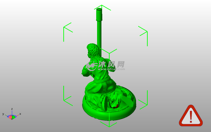 爬行的老人斜视图