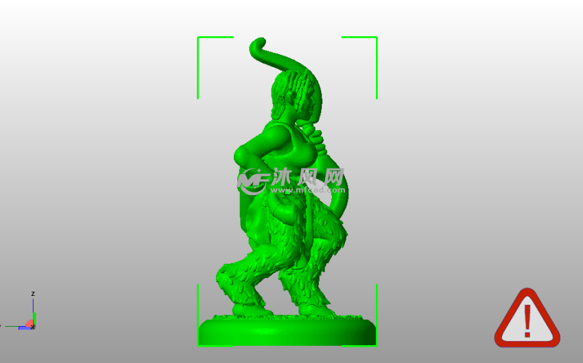 萨蒂尔弓箭手侧视图