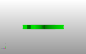 圣诞小鸟吊坠侧视图