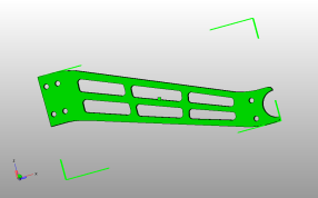 四轴翼无人机框架螺旋桨架
