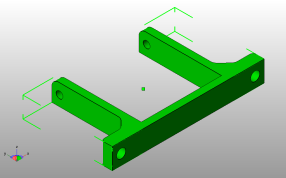 四轴翼无人机框架照相机架