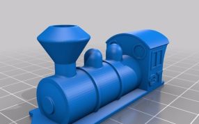 玩具组装小火车火车头