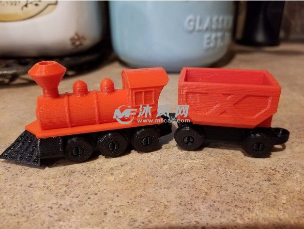 玩具组装小火车实物图