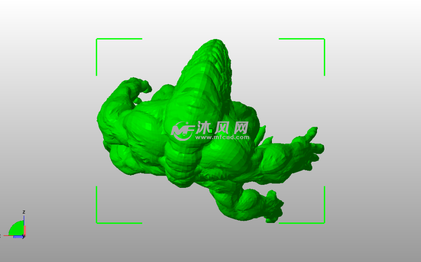 雪球大怪物俯视图