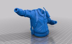 捉鬼敢死队人物雕像身体