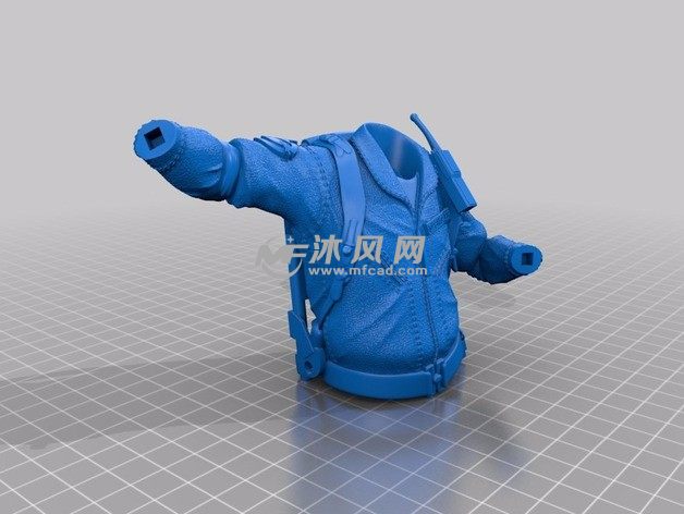 捉鬼敢死队人物雕像身体