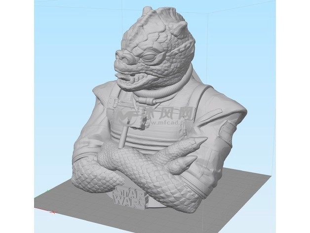 星球大战Bossk效果图