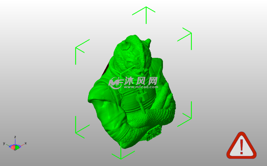 星球大战Bossk斜视图