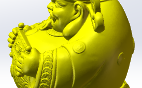 财神侧面效果图