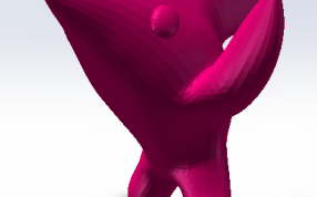 飞鲨粉红色材料效果图