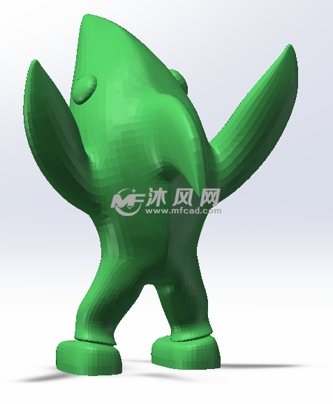 绿色材料打印效果图