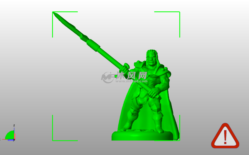 野蛮人王主视图