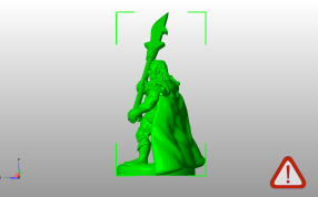 野蛮人王侧视图