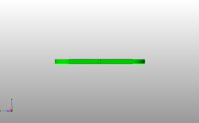 纸张曲别针侧视图