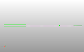 装饰墙面2D松树侧视图