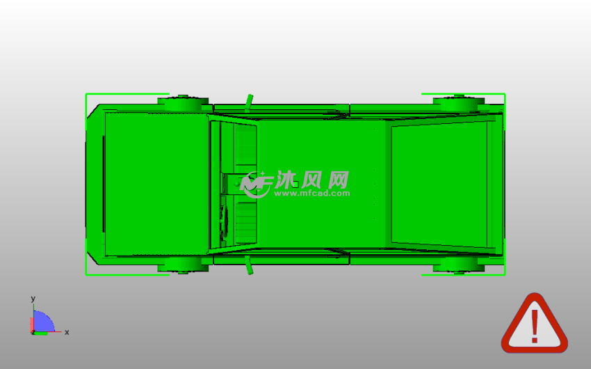  80年代小汽车俯视图