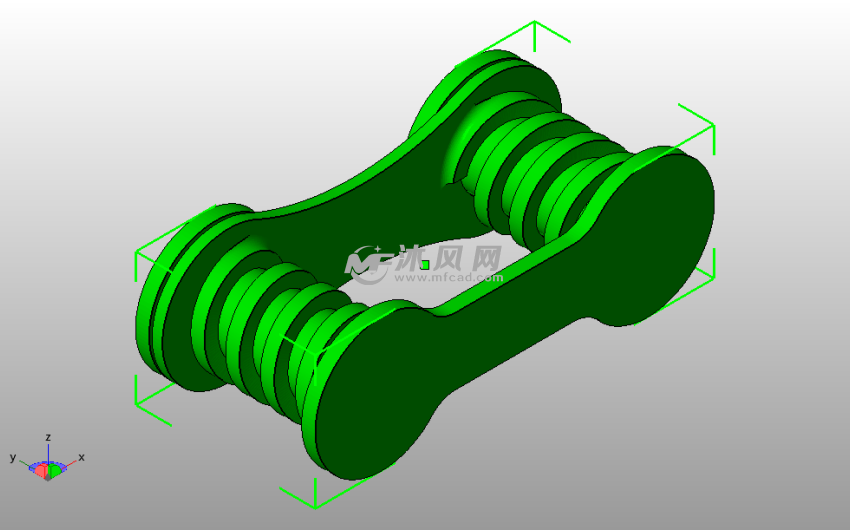SLS粉末测试件斜视图
