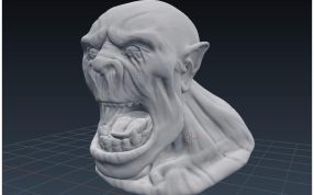 奥克斯半身像效果图