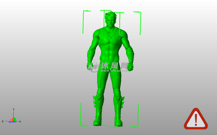 蝙蝠侠阿卡姆骑士主视图