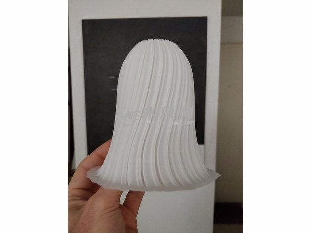 春雨灯罩模型实物图未开灯