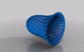 春雨灯罩模型模型图