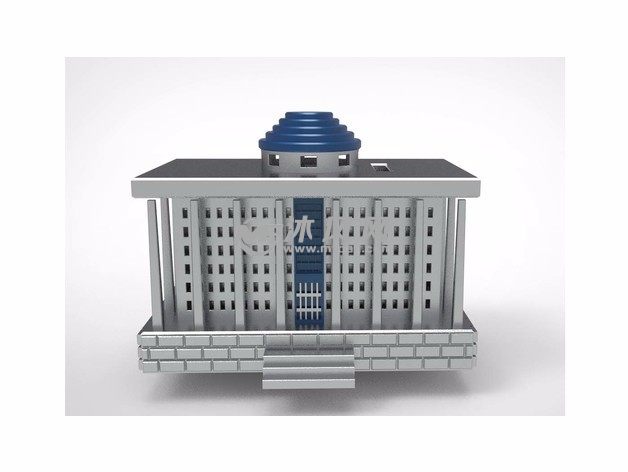  韩国青瓦台主视图